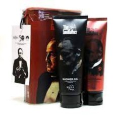 Don Alcides Kit Banho Lata Shampoo Shower Gel The Godfather